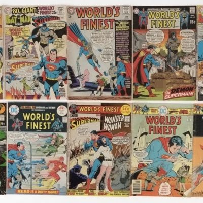 Sale Photo Thumbnail #215: 10-World's Finest Superman DC Lot