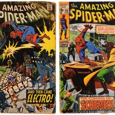 Sale Photo Thumbnail #285: (2) Amazing Spider-Man #82 & #83 Marvel