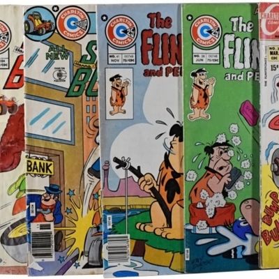 Sale Photo Thumbnail #185: 7-Vtg Charlton Cartoon Comics