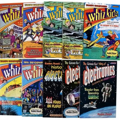 Sale Photo Thumbnail #202: (7) Whiz Kids (3) Radio Shack Electronics
