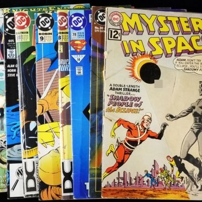 Sale Photo Thumbnail #117: (8) DC VG Mixed Lot