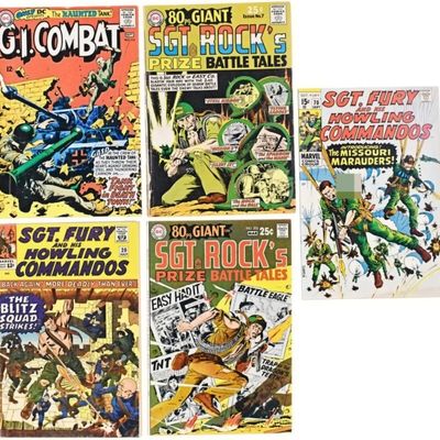 Sale Photo Thumbnail #387: 5-DC Sgt Rock, Combat, Sgt Fury