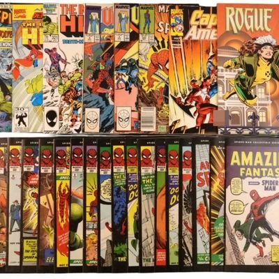8-Marvel Comics, 19 Spider-Man Series