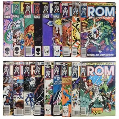 Sale Photo Thumbnail #162: 18-Marvel ROM Comic Book Lot