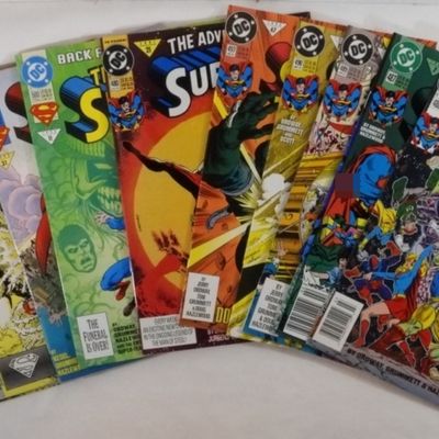 Sale Photo Thumbnail #326: 12 DC The Adventures Of  Superman Comics