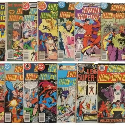 Sale Photo Thumbnail #216: 14-Legion of Super-Heroes Comic Lot