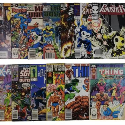 Sale Photo Thumbnail #131: 13- Marvel Mix Comic Lot - NICE!