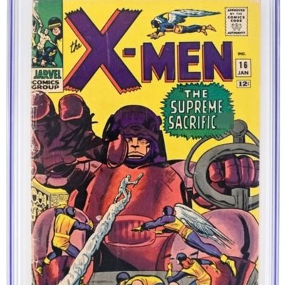 Sale Photo Thumbnail #400: 1966 X-Men #16 CGC 1.8 Signature Series