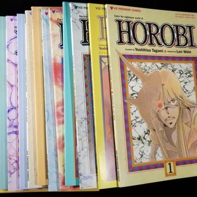 Sale Photo Thumbnail #349: (13) VIZ Premiere Comics Horobi Books