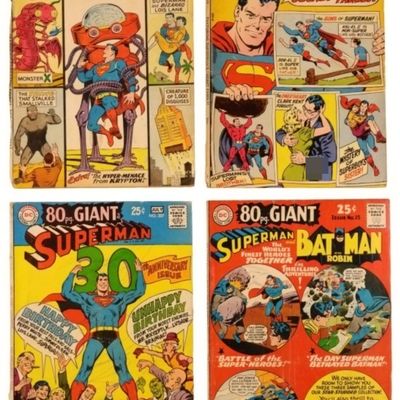 4-Superman Giant DC Comics