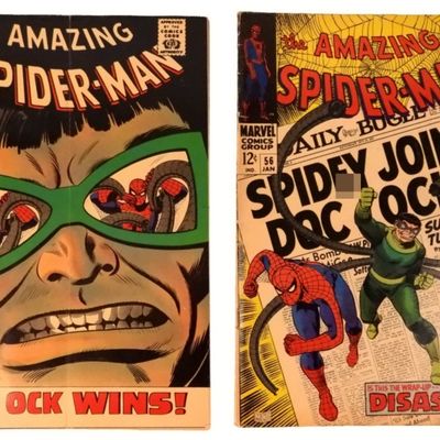 2-Amazing Spider-Man '67 #55 Doc Ock, '68 #56