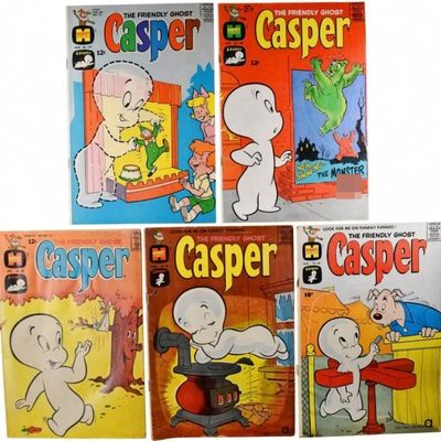 Sale Photo Thumbnail #172: 5-Casper Harvey Comics