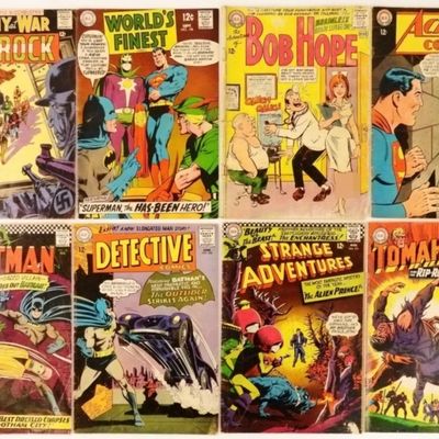 Sale Photo Thumbnail #227: 8-DC 12c Comic Lot