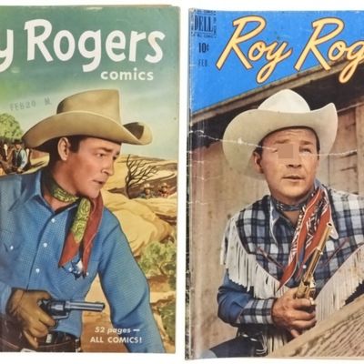 Sale Photo Thumbnail #360: 2-Dell 10c Vintage Comics