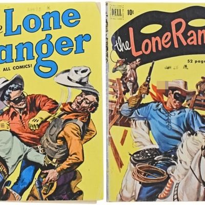 Sale Photo Thumbnail #362: 2-Dell 10c Vintage Comics