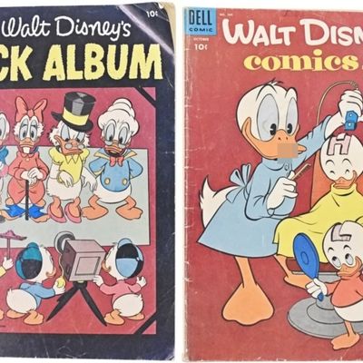 Sale Photo Thumbnail #352: 2-Dell 10c Vintage Comics