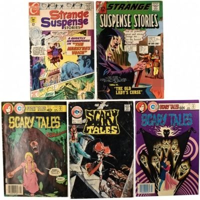 Sale Photo Thumbnail #186: 5-Strange Suspense & Scary Tales