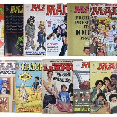 Sale Photo Thumbnail #153: 11-Mad Magazine & Natl Lampoon Lot