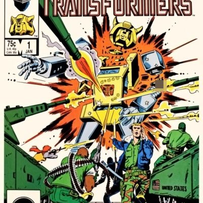 Sale Photo Thumbnail #393: 1987 G.I. Joe & The Transformers #1 Marvel