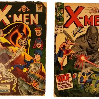 2-1967 X-Men #33 & #34 Marvel