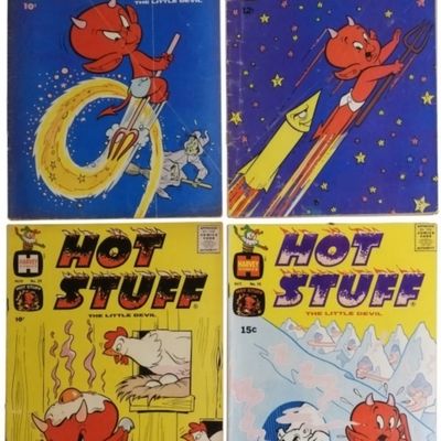 Sale Photo Thumbnail #174: 4-Hot Stuff Harvey Comics