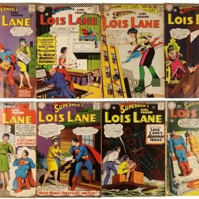 Sale Photo Thumbnail #206: 8-DC Lois Lane Comic Lot 1960s