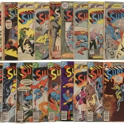 Sale Photo Thumbnail #210: 20-DC Superman Comic Lot