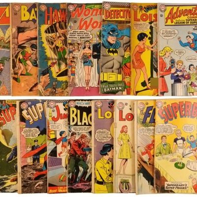 17-DC Comic Lot Silver Age