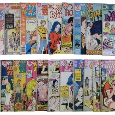 Sale Photo Thumbnail #129: 22-Love Romance Comics DC Lot