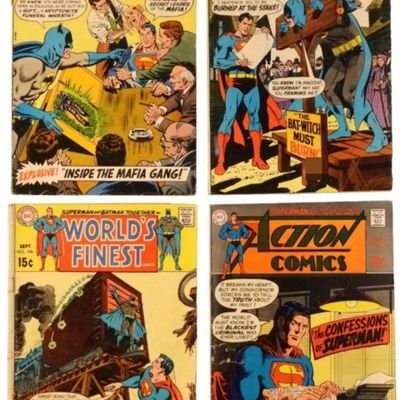 4-World's Finest & Action Comics DC