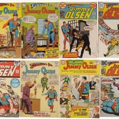 Sale Photo Thumbnail #212: 8-DC Jimmy Olsen Comics