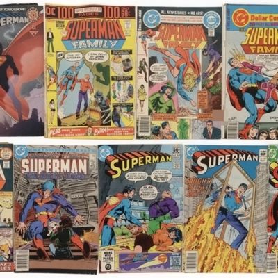 Sale Photo Thumbnail #218: 9-Superman Family Comics & more