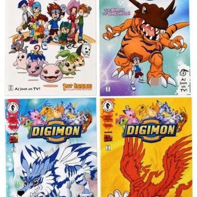 Sale Photo Thumbnail #200: Digimon Dark Horse Comics #1 thru #4