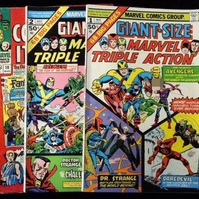 Sale Photo Thumbnail #316: 3- Marvel Colletors'  & Giant Size Comics