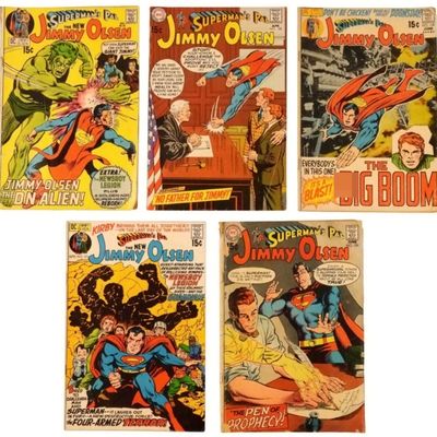 5-Superman's Pal Jimmy Olsen DC Lot