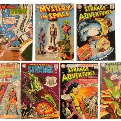 7-DC Strange Adventures & More