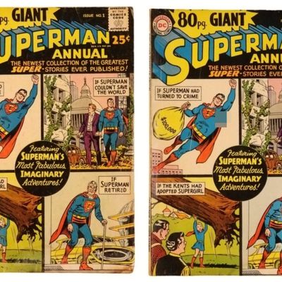 (2) 1964 Superman Annual #1 Issues