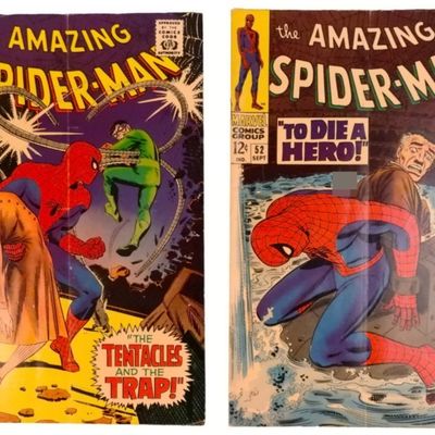 2-1967 Amazing Spider-Man #52 & #54  Marvel