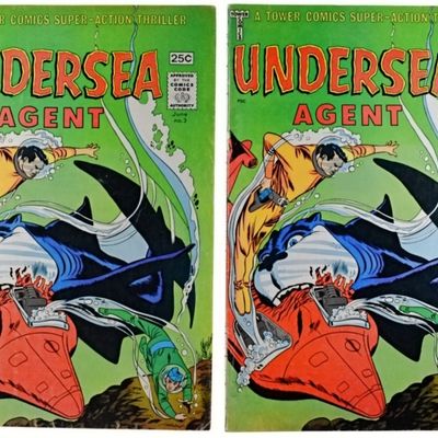 Sale Photo Thumbnail #164: 2-1966 Undersea Agents #3