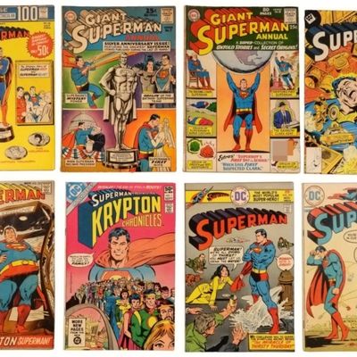 8-Superman Comics