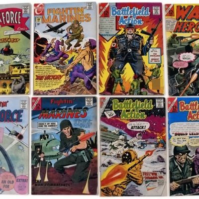 Sale Photo Thumbnail #193: 8-War Heroes, Marines & Air Force