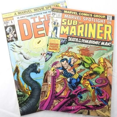 Sale Photo Thumbnail #344: (2) Marvel Comics #1 The DEEP plus
