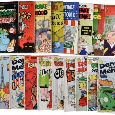 Sale Photo Thumbnail #205: 19-Dennis the Menace Comic Lot