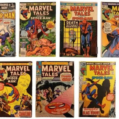 Sale Photo Thumbnail #111: 7-Marvel Tales Comic Lot