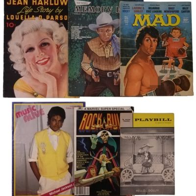 Sale Photo Thumbnail #104: 6-Celebrity Magazine & Playbill