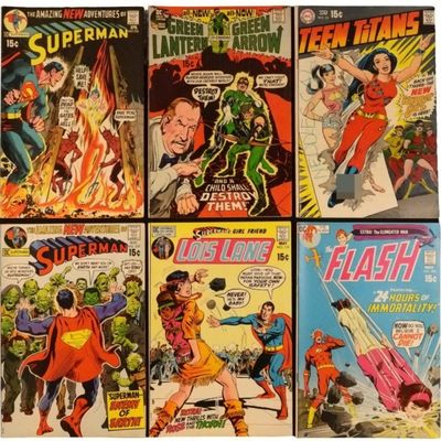 6-DC Comic 15c Issues