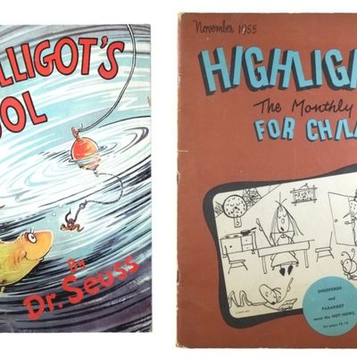 Sale Photo Thumbnail #150: Dr. Seuss McElligot's Pool & Highlight 1955