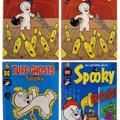 Sale Photo Thumbnail #175: 4-Spooky Harvey Comics 10c & 12c