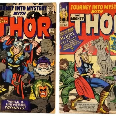 Sale Photo Thumbnail #234: 2-THOR Journey into Mystery Marvel Lot