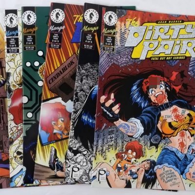 Sale Photo Thumbnail #339: (6) Dark Horse Comics The Dirty Pair